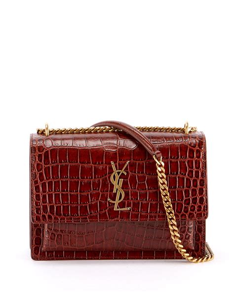 leather ysl bag|ysl shoulder bag price.